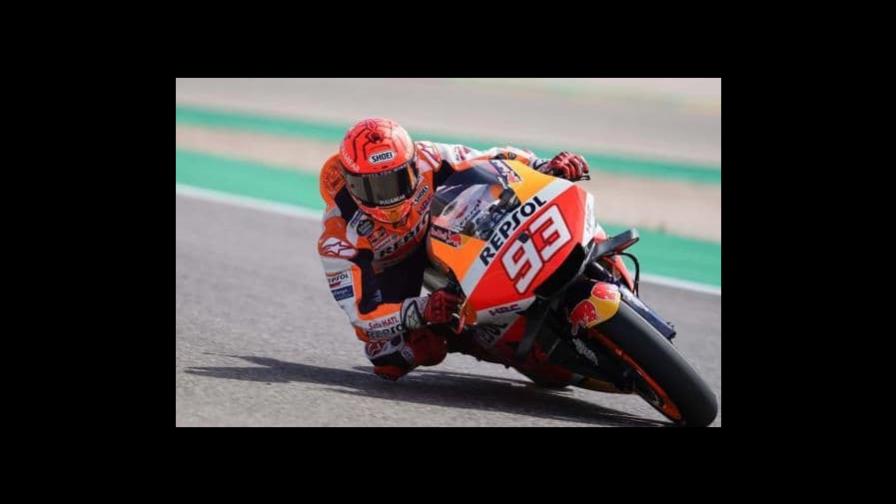 Marc Márquez sufre de nuevo problemas de visión