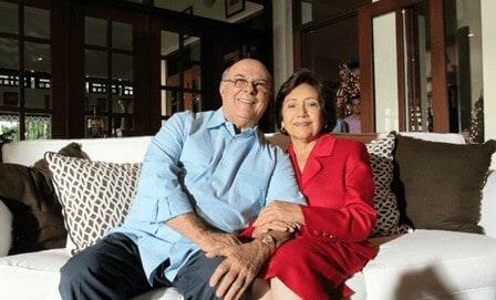 Doña Rosa e Hipólito Mejía, una historia de amor de 58 años
