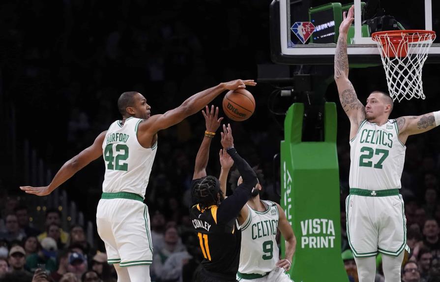 Al Horford termina con nueve puntos y Celtics derrotan 125-97 al Jazz