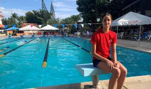 VÍDEO: Elizabeth Jiménez, un diamante que ilusiona a la natación dominicana