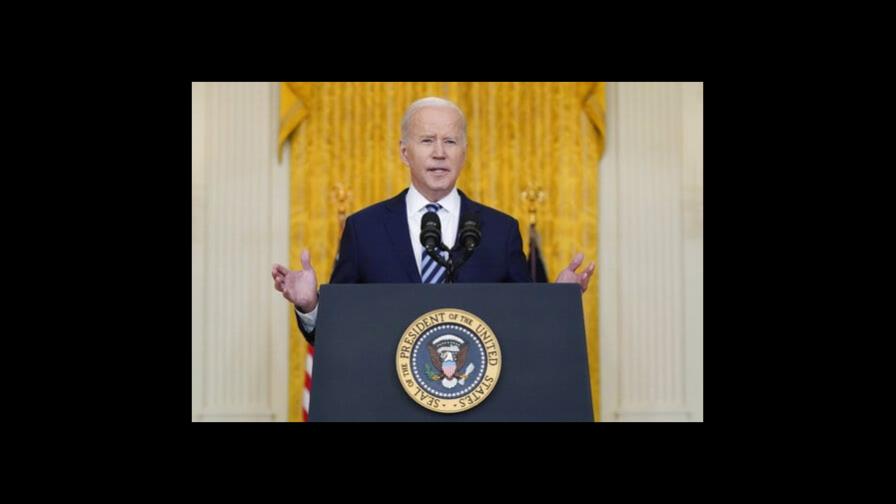 La guerra en Ucrania no impulsa apoyos a Biden, según sondeo