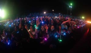 Y el premio es para... ¡RD como el público que más saltó! en concierto de Coldplay