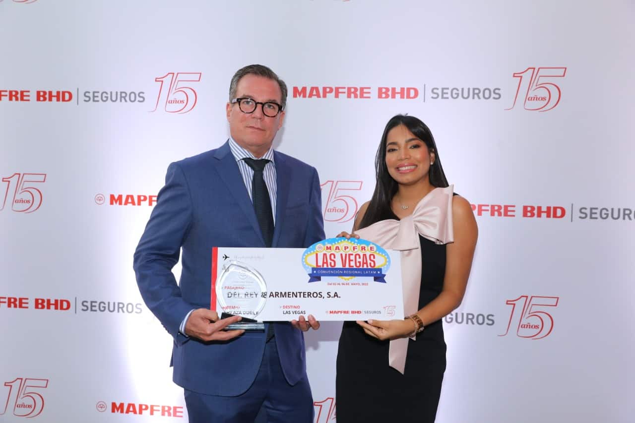 José Manuel González Del Rey y Yesireth Laureano.