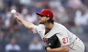 Aaron Nola ser&aacute; el abridor del D&iacute;a Inaugural por los Filis de Filadelfia