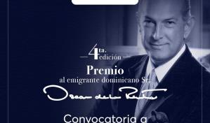 Mirex convoca para la cuarta edici&oacute;n del "Premio al Emigrante Dominicano Sr. Oscar de la Renta"
