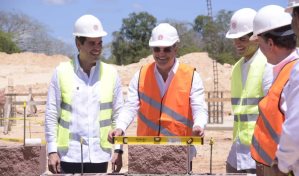 Abinader deja iniciada la construcción del parque Industrias Aguayo en La Altagracia