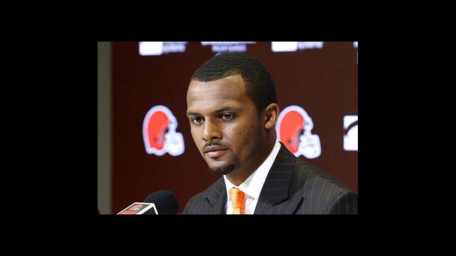 DeShaun Watson en su presentación: Nunca agredí a ninguna mujer