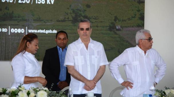 Presidente Abinader inaugura central subestación eléctrica surgió de acuerdo con Barrick Pueblo Viejo