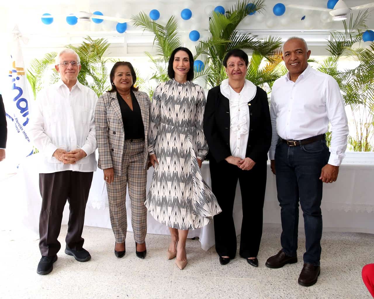 La primera dama Raquel Arbaje durante el acto de puesta en servicio del nuevo Centro de Atención Integral a la Primera Infancia (Caipi) en San Vicente de Paul.