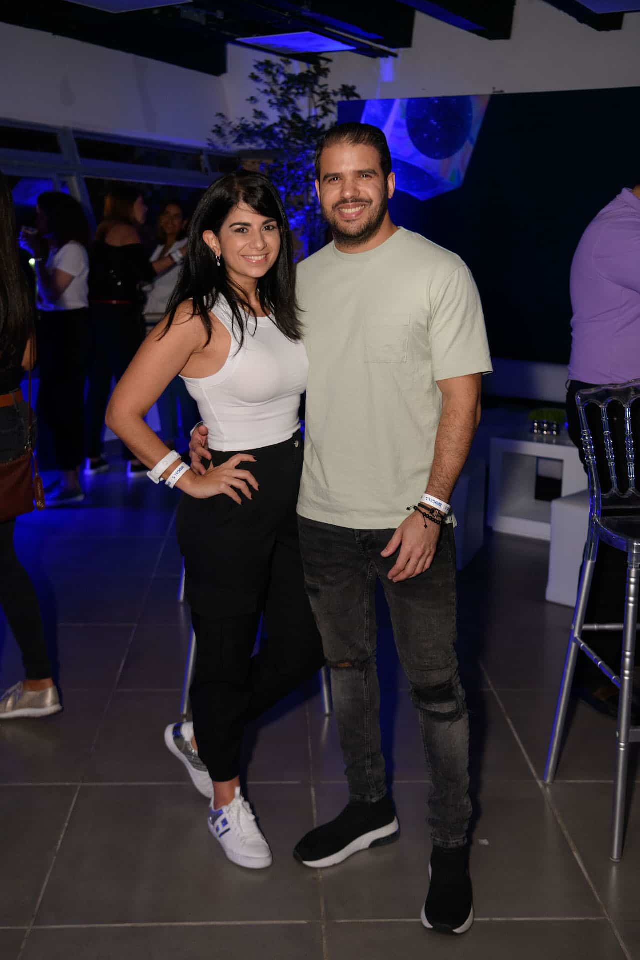 Yamily López y Pamel Mancebo.