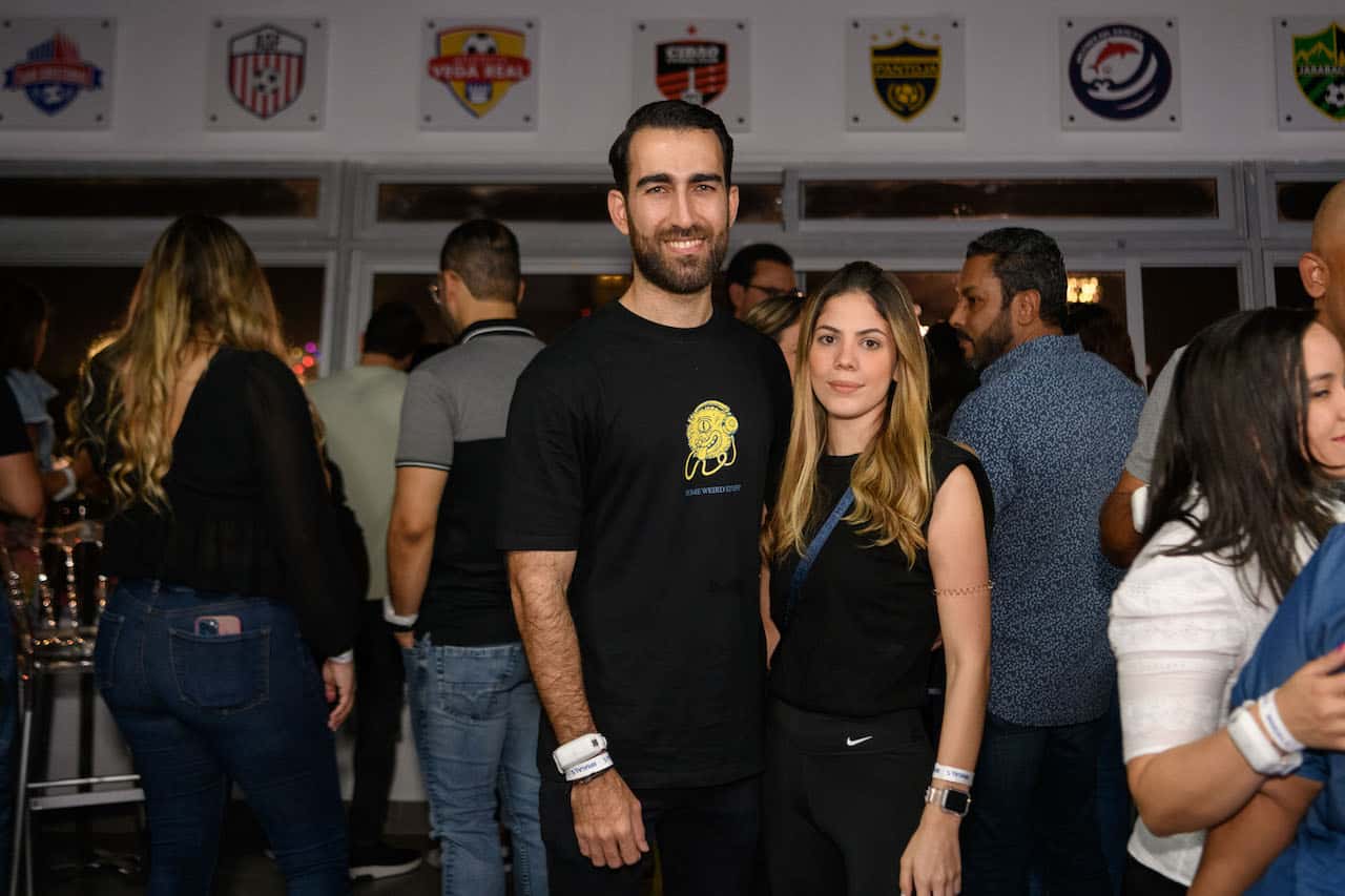 Joseant Hidalgo y Angélica Rodríguez.