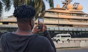 Yate Flying Fox se convierte en el nuevo atractivo de la Zona Colonial