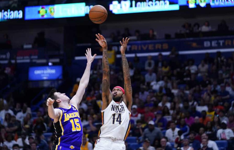 Pelicans vencen 116-108 a Lakers con 26 puntos de Ingram