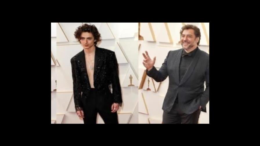 La osadía masculina compite con la elegancia femenina en la alfombra roja de los Oscar
