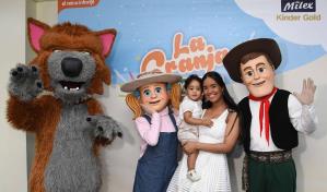 Milex Kinder Gold presenta espect&aacute;culo infantil La Granja de Zen&oacute;n