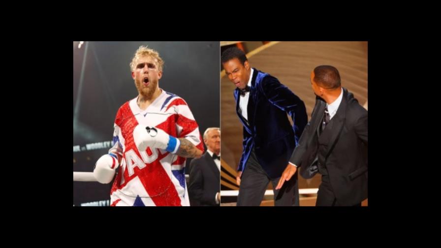 Jake Paul llama a Will Smith y Chris Rock a enfrentarse en un ring por 15 millones de dólares