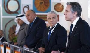 Israel recibe cuatro cancilleres árabes y de EEUU