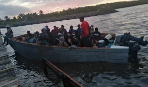 Detienen a 24 personas al intentar llegar ilegalmente a Puerto Rico