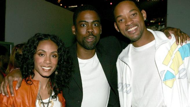 Jada Pinket Smith, Chris Rock y Will Smith.