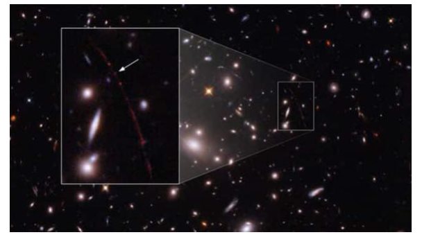 El telescopio Hubble detecta la estrella más lejana observada hasta ahora