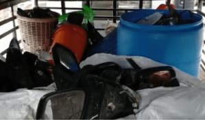 Recuperan en Villa Juana m&aacute;s de diez mil piezas de veh&iacute;culos robadas