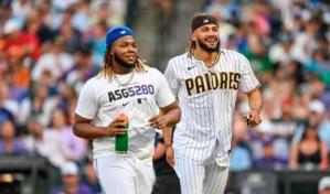 Fernando Tatis Jr. y Vladimir Guerrero Jr. comandaron el poder dominicano en Las Mayores