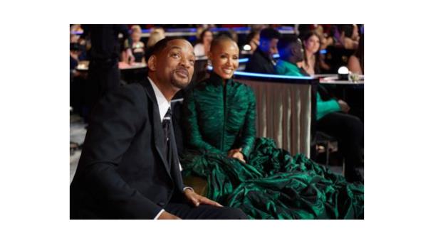 ¡A carcajadas! Publican video de la reacción de Jada Pinkett Smith tras bofetada de Will Smith a Chris Rock