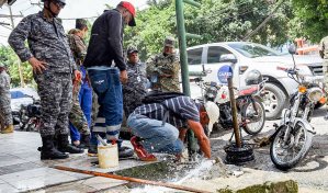 Eliminan lavaderos improvisados en Cristo Rey