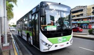 Conatra y Mochotran operan los tres corredores  del Gran Santo Domingo