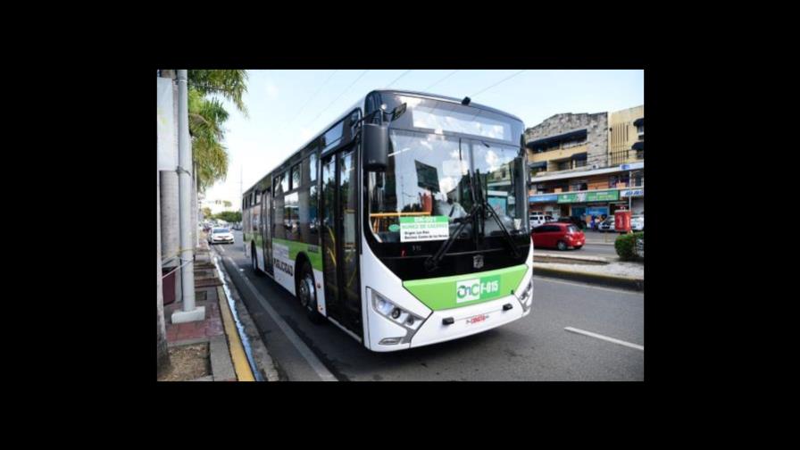 Conatra y Mochotran operan los tres corredores  del Gran Santo Domingo