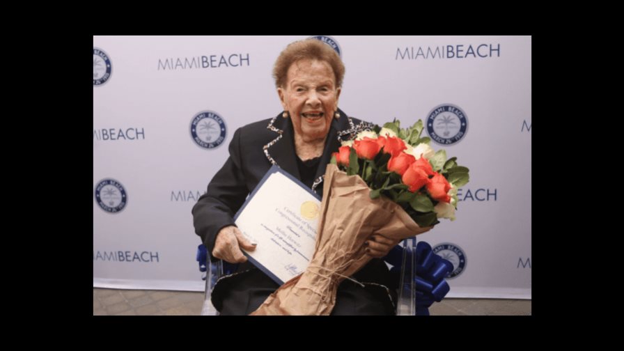 La mente es todo, dice a los 106 años una mujer que se salvó del Holocausto La mente es todo, dice a los 106 años una mujer que se salvó del Holocausto