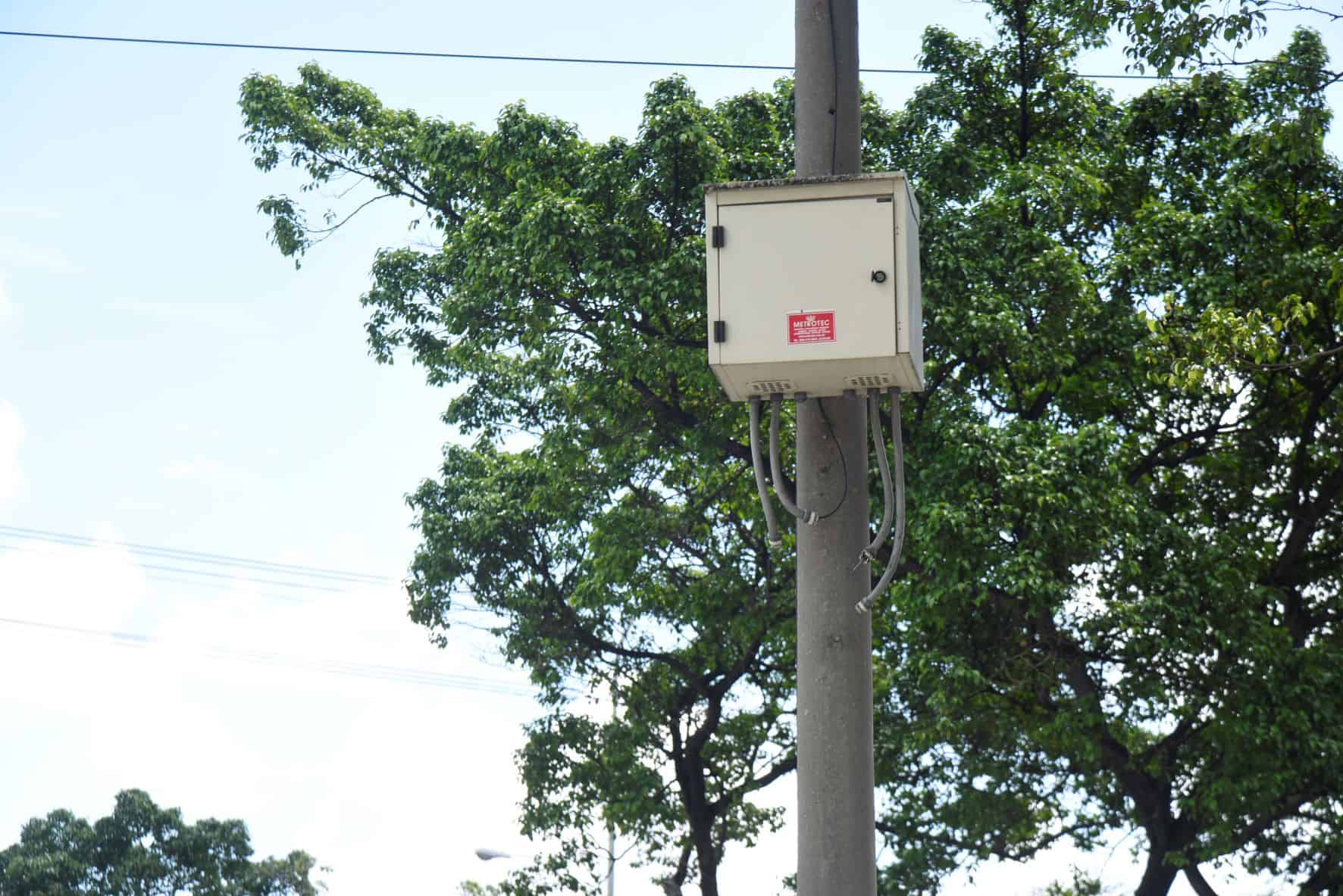 Aquí estaba el aparato del Wifi.