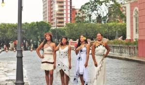 Ind&iacute;genas de la Amazon&iacute;a brasile&ntilde;a realizan su primer desfile de modas