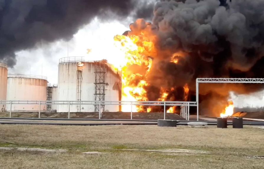Ucrania niega ataque a instalaciones petroleras de Rusia