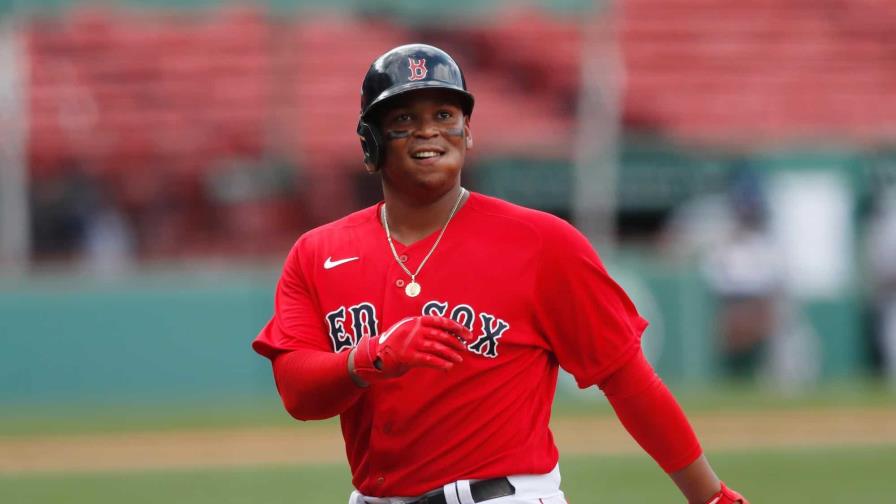 Rafael Devers en el proceso de convertirse en la figura principal de los Medias Rojas Rafael Devers en el proceso de convertirse en la figura principal de los Medias Rojas