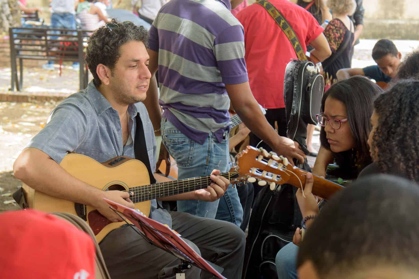 La escuelita va en aumento cada semana