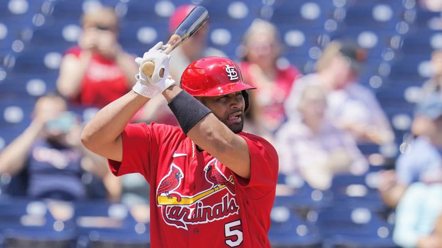 Albert Pujols anuncia su divorcio, luego de 22 años de unión matrimonial