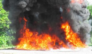 Procuraduría incinera más de 1,000 kilogramos de drogas