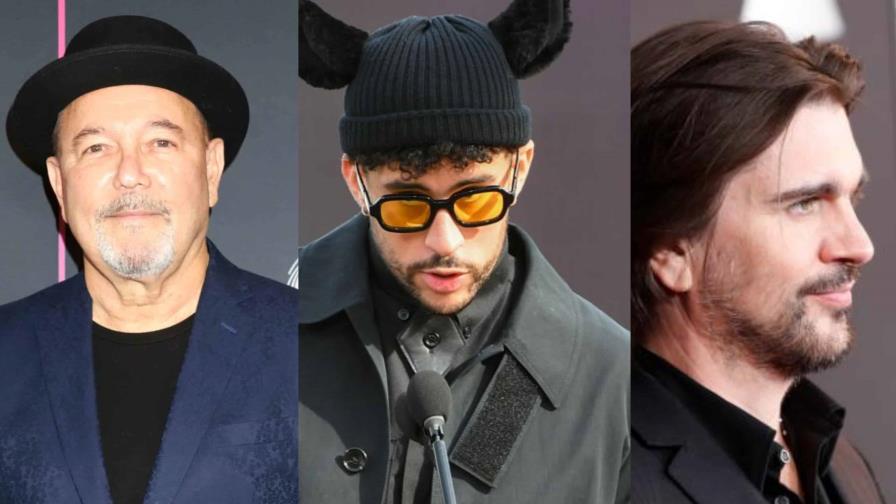 Bad Bunny, Juanes y Rubén Blades, latinos ganadores en los Grammy