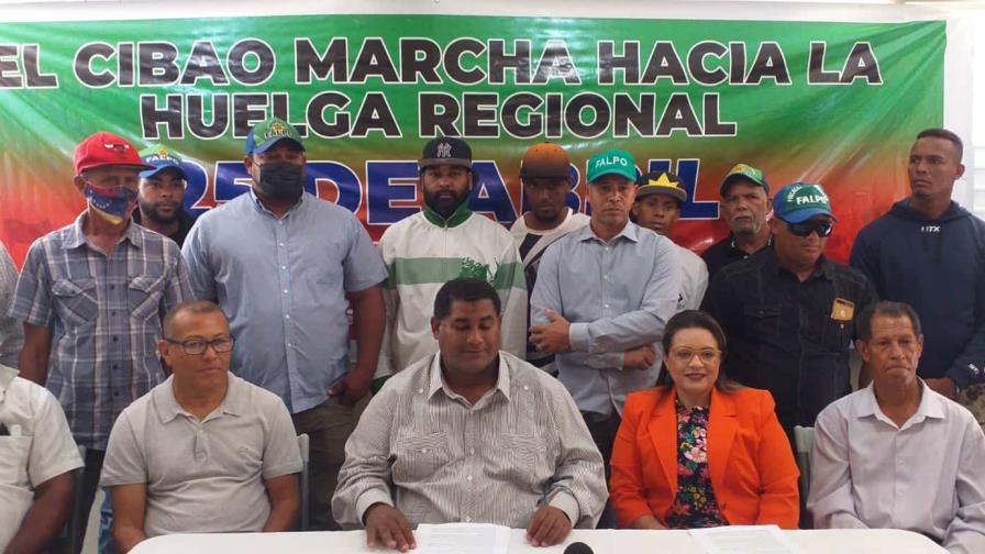 Organizaciones anuncian huelga en todo el Cibao el 25 de abril Organizaciones anuncian huelga en todo el Cibao el 25 de abril