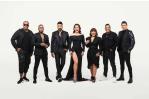 Eddy Herrera, Alex Matos, Milly Quezada y Musicólogo, en The Voice Dominicana 2022