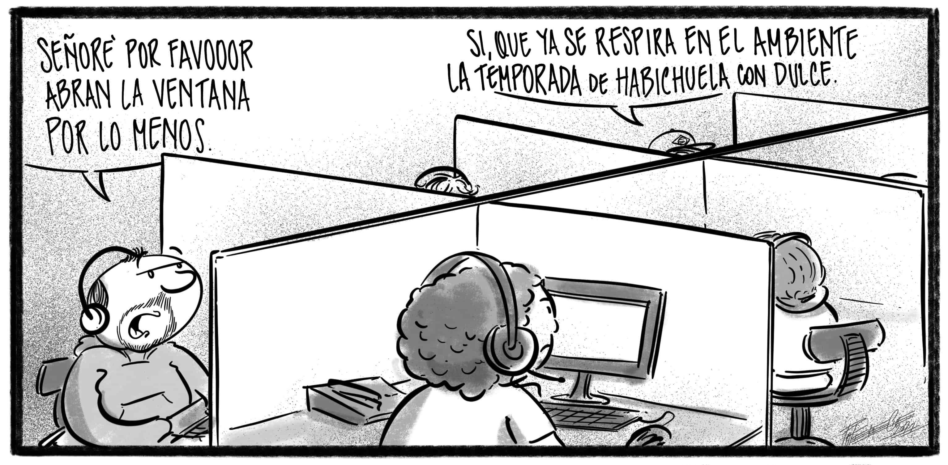 Caricatura de Noticiero Poteleche 6 abril 2022