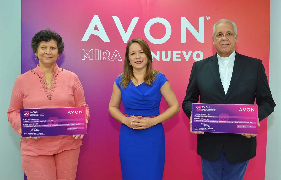 Avon apoya con donativos a fundaciones de RD, México y Centroamérica para poner fin a la violencia de género 