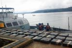 Honduras decomisa lancha con droga y detiene a dos hondureños y un colombiano
