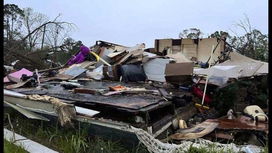 Tormentas y tornados amenazan sur de EEUU tras dejar dos muertos