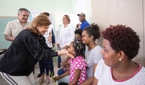 Raquel Peña dice jornadas de inclusión social mejoran calidad de vida