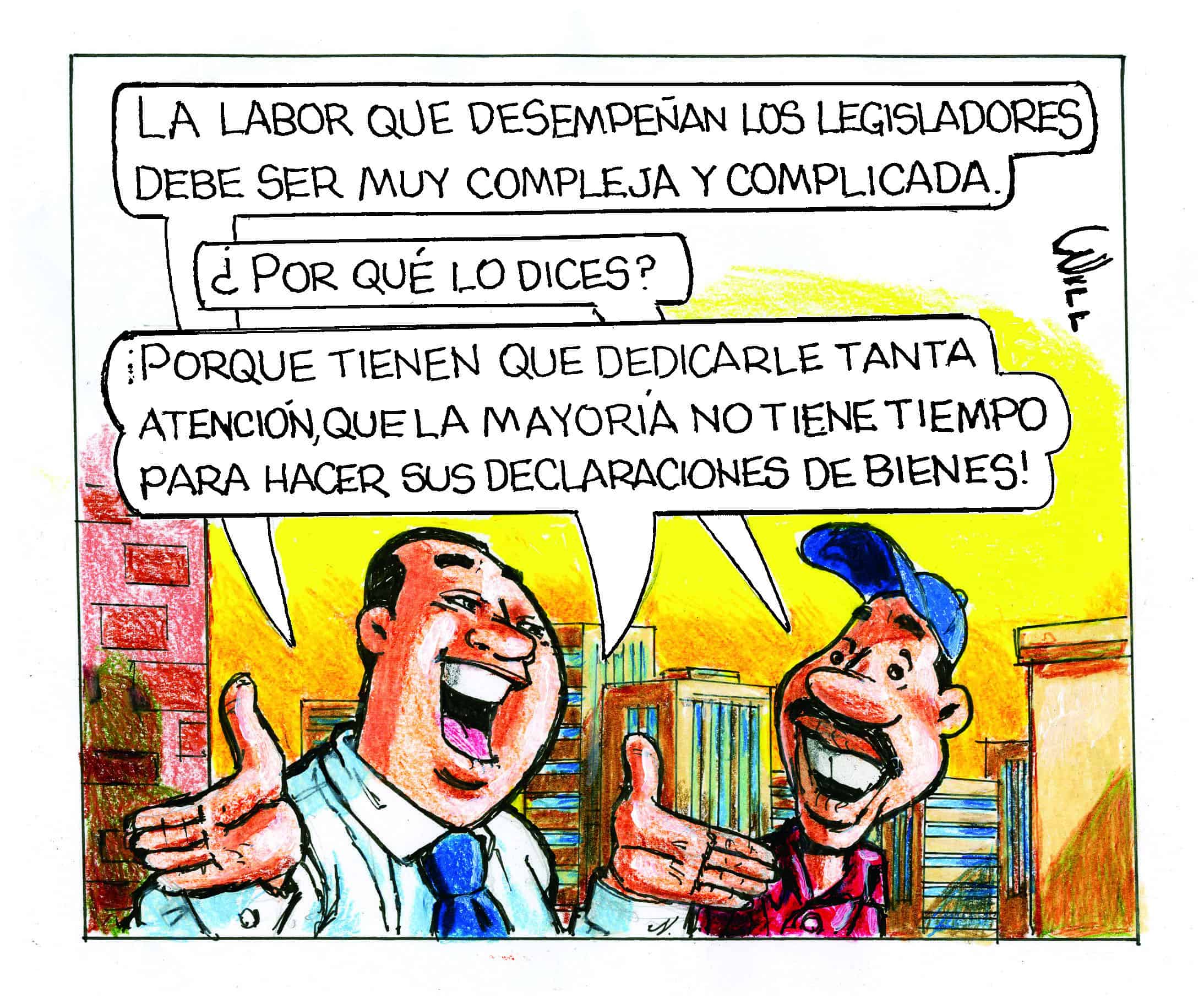 Caricatura de Rosca Izquierda 8 abril 2022