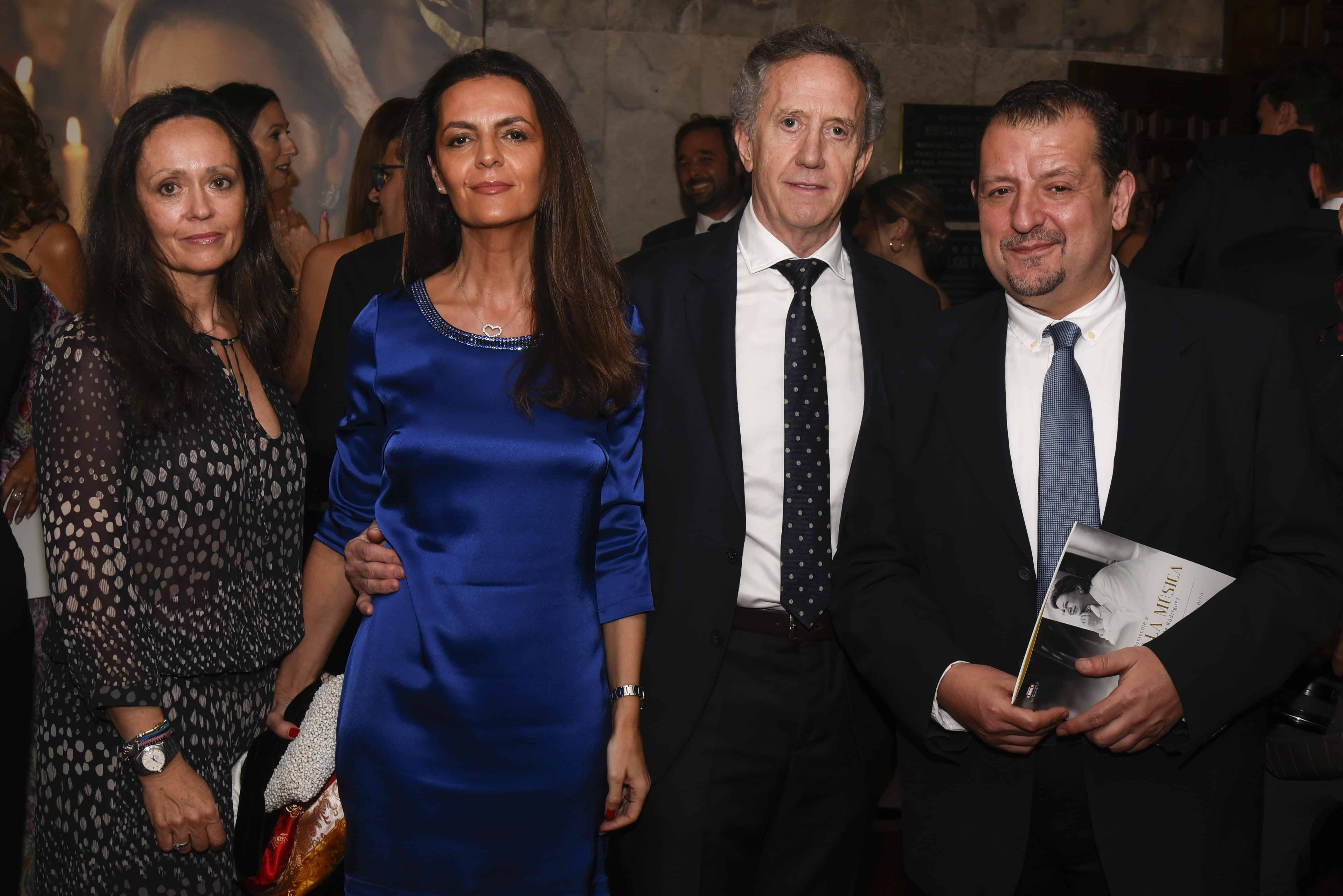 Sandra Barrera, Aranza González, Jaime Alonso y Alberto Martín.