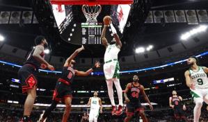 Celtics se imponen a Bulls y llegan a 50 triunfos en el año