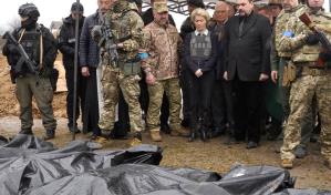 La UE promete justicia frente a los responsables de las masacres de Bucha y Kramatorsk